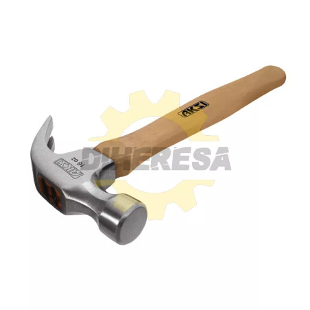 Martillo Mango Madera 493172004717 Curva 16 Oz.