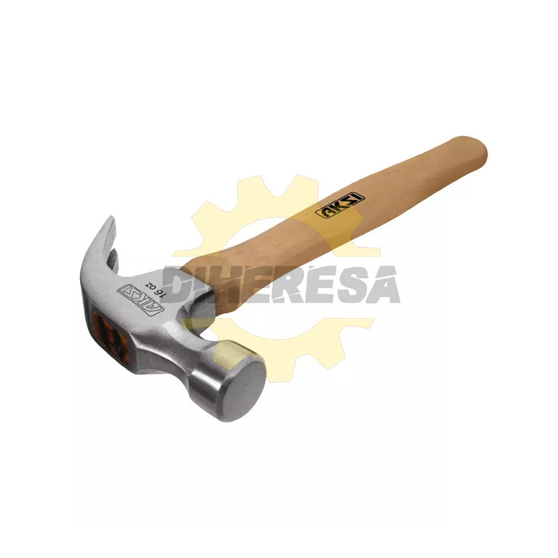 Martillo Mango Madera Uña Curva 20 Oz.
