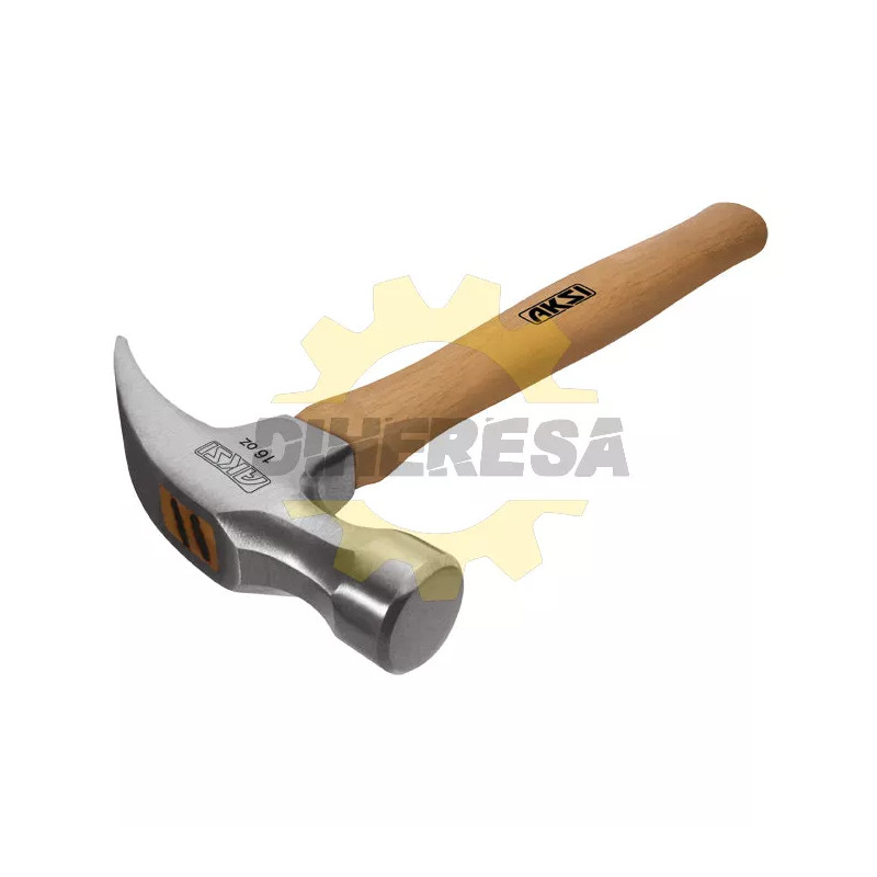 Martillo Mango Madera Uña Recta 20 Oz