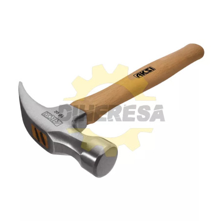 Martillo Mango Madera Uña Recta 20 Oz