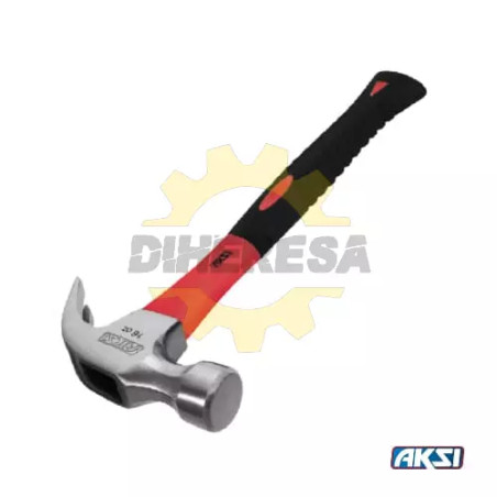 Martillo Fibra De Vidrio Uña Curva 16 Oz