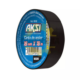 Cinta De Aislar Negra 19 Mm X 18m