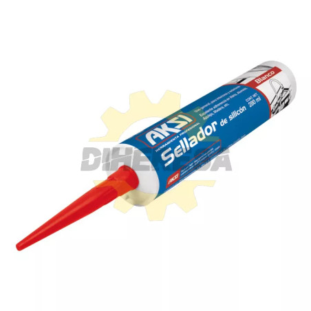 Sellador De Silicon 280ml, Blanco