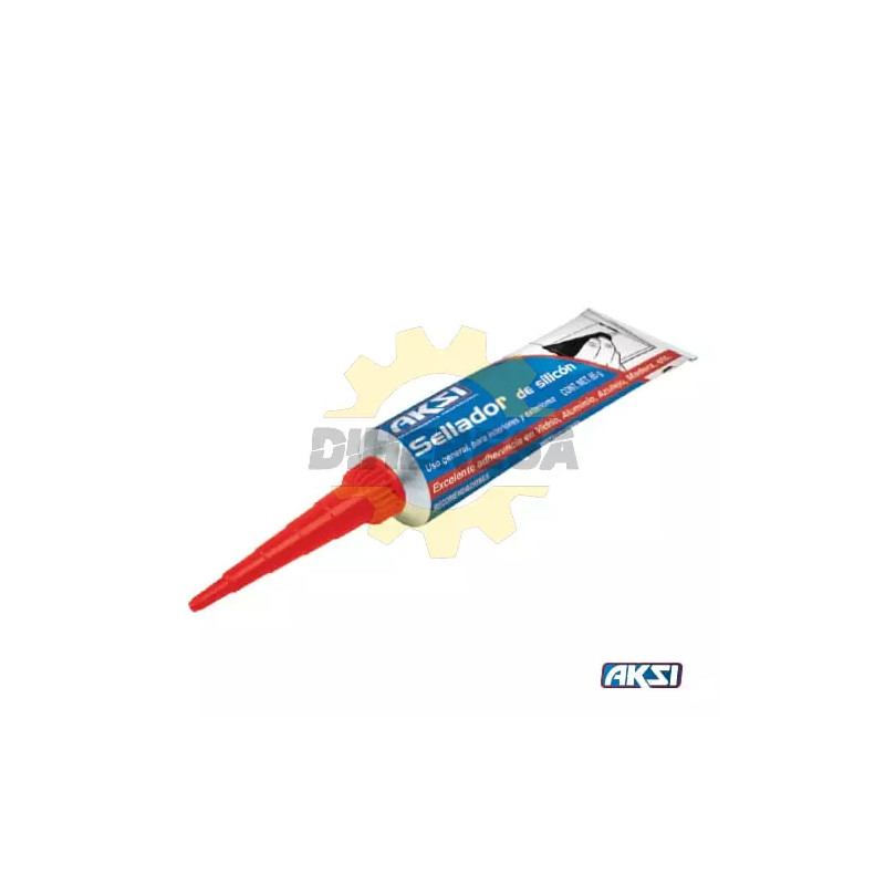 Sellador De Silicon 85g, Transparente