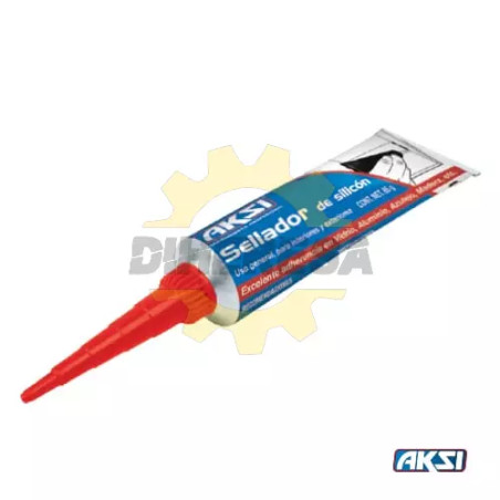 Sellador De Silicon 85g, Transparente