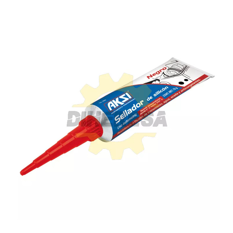Sellador De Silicon Automotriz 70g, Rojo
