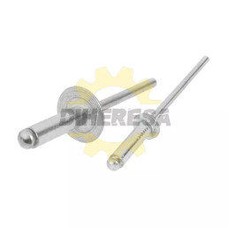 Remache 64 - 3/16"X1/4" (Bolsa Con 100 Pzs)