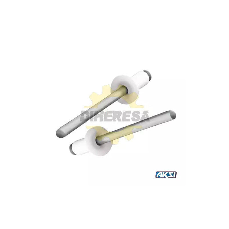 Remache Blanco 54b 5/32"X1/4" (Bolsa Con 100 Pzs)