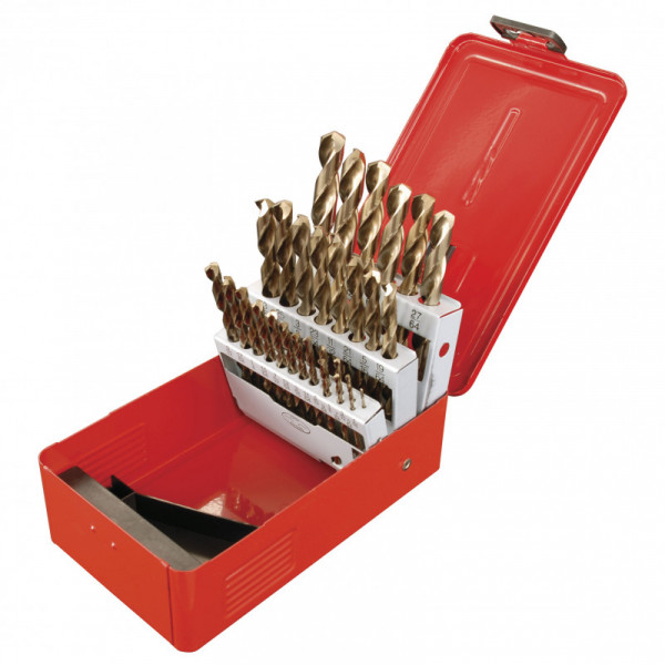 C5129 URREA Juego de 29 brocas con cobalto 1/16"-1/2" Urrea | DIHERESA