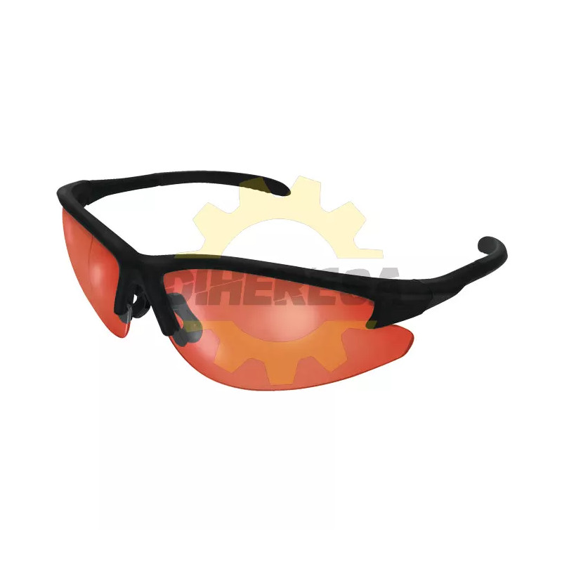 Lente Deportivo De Seguridad Rojo
