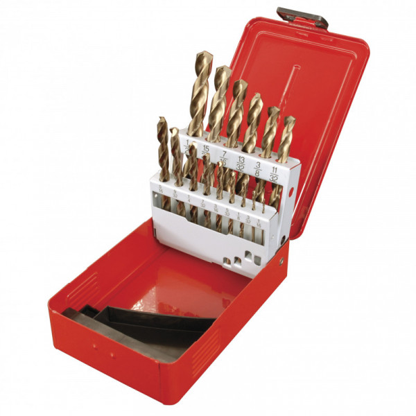 C5115 URREA Juego de 15 brocas con cobalto 1/16"-1/2" Urrea | DIHERESA