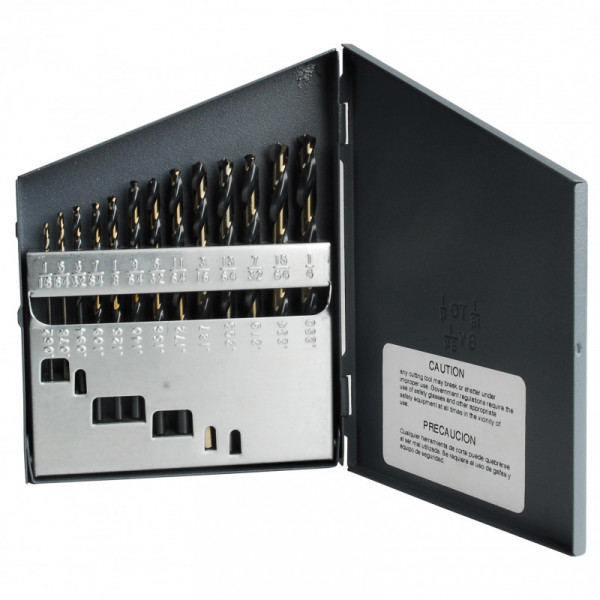 H5113 URREA Juego de 13 brocas de acero de alta velocidad premium premium1/16"-1/2" Urrea | DIHERESA