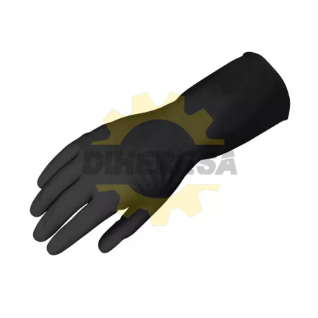 Guante De Latex Para Uso Industrial Extra Largo Mediano
