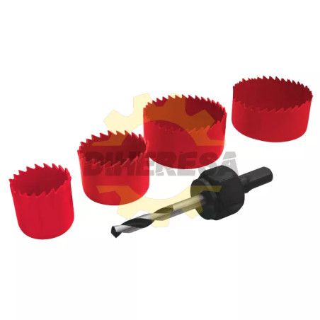Juego De Sierras Corta Circulos 5 Pzs