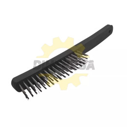 Cepillo De Alambre Con Mango 3 X 17 Pinceles