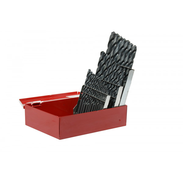 5129 URREA Juego de 29 brocas de acero de alta velocidad negras uso industrial 1/16"-1/2" Urrea | DIHERESA