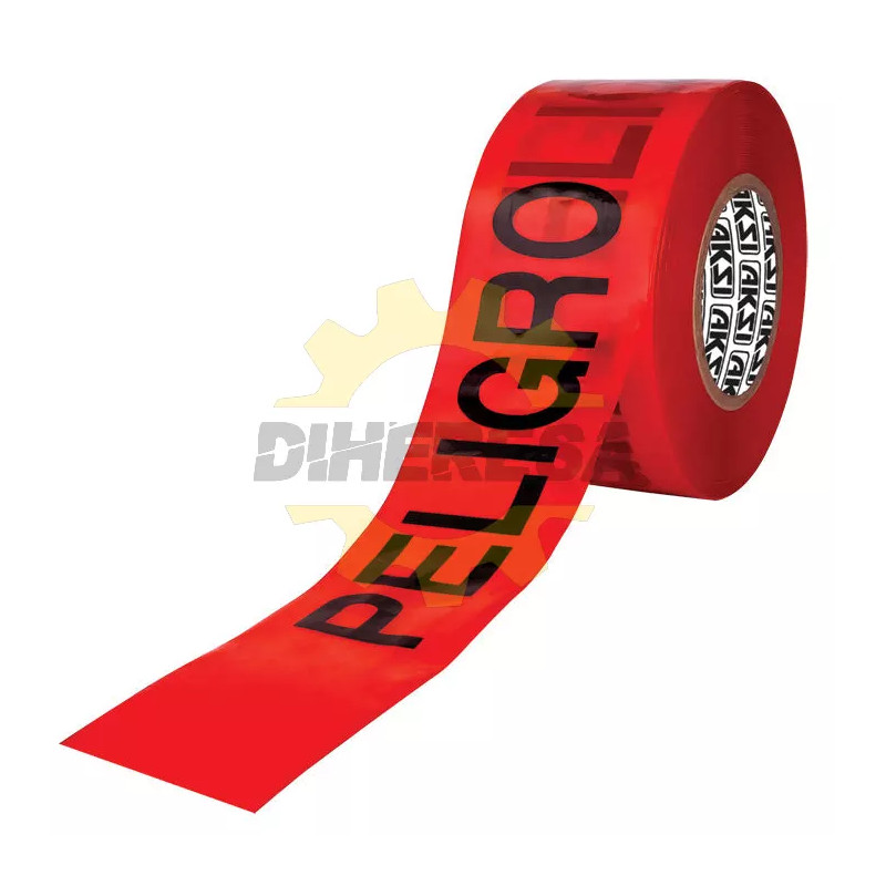Cinta De Precaucion "Peligro" 300m