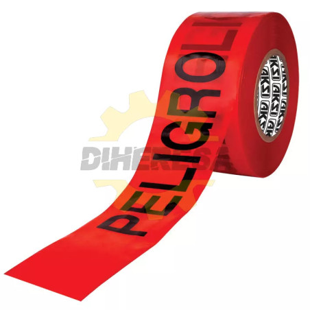 Cinta De Precaucion "Peligro" 300m