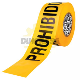 Cinta De Precaucion "Prohibido" 300m