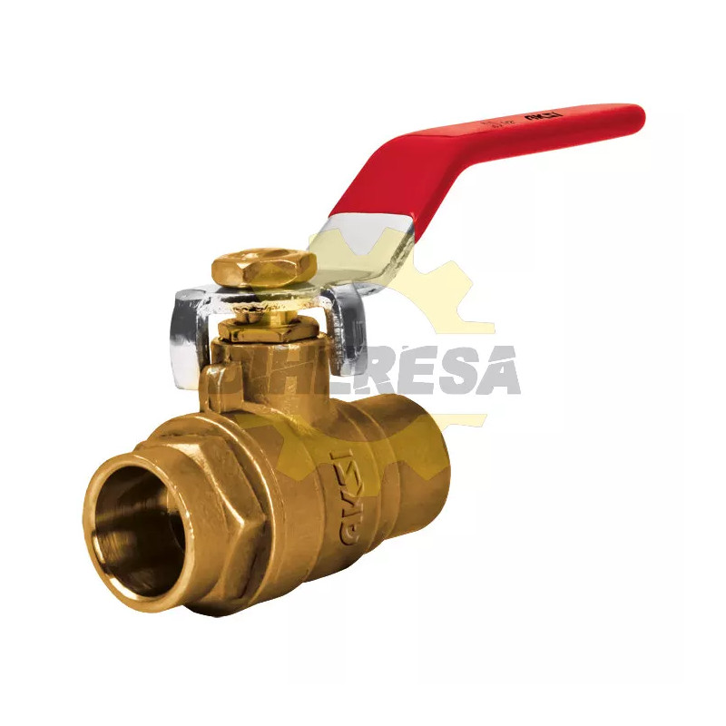 Llave De Esfera Soldable 1/2"
