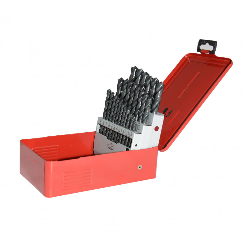 G5129 URREA Juego de 29 brocas de acero de alta velocidad uso general 1 1/16"-1/2" Urrea | DIHERESA G5129 URREA Juego de 29 brocas de acero de alta velocidad uso general 1 1/16"-1/2" Urrea | DIHERESA