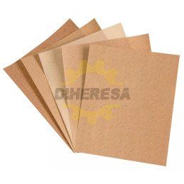 Lija Para Madera Papel Cabinet Grano 40 Caja 25 Pzs.