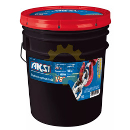 Cadena Galvanizada 1/4" (Cubeta De 25 Kg)