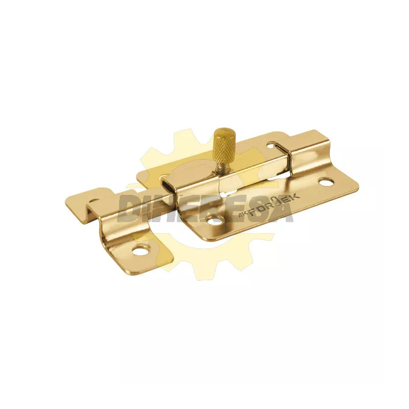 Pasador De Barra Plana De 2" Linea Basic - Laton Brillante