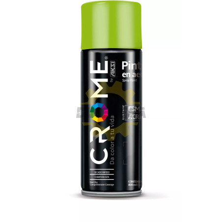 Pintura En Aerosol Verde Fluorescente