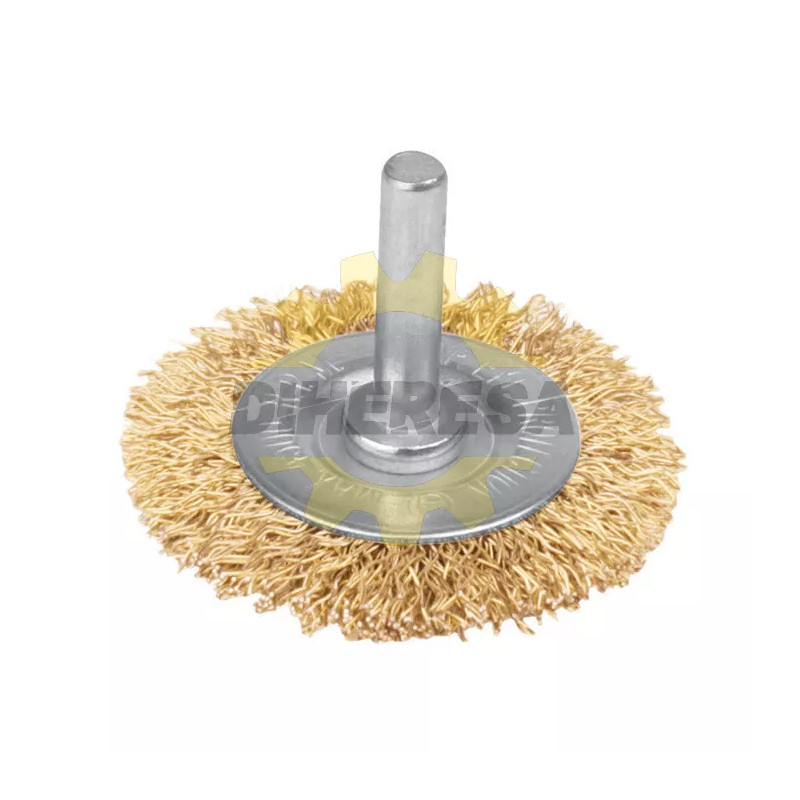 Carda Circular 3", Alambre Grueso, Para Taladro