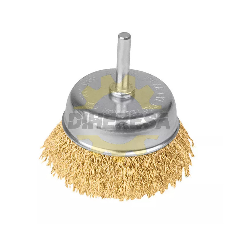 Carda De Copa 1 1/8", Alambre Grueso, Para Taladro
