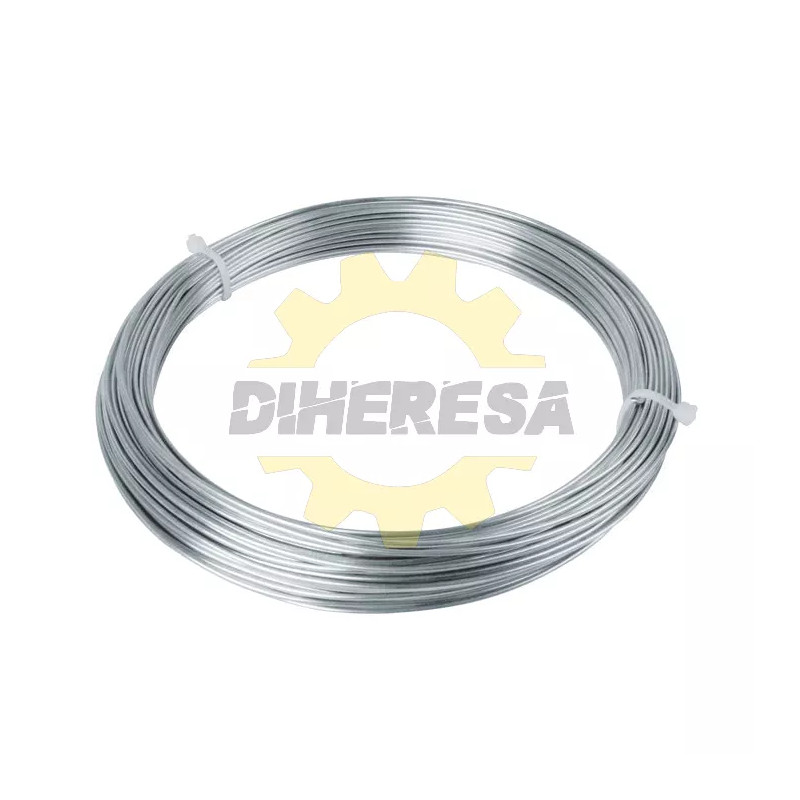 Alambre Galvanizado Cal 18 Rollo De 1 Kg