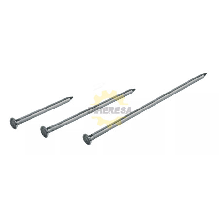 Clavo Estandar 4", Con Cabeza Caja 1 Kg