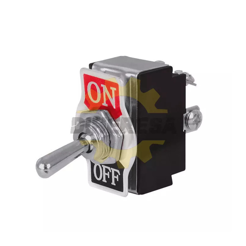Interruptor De Palanca Via Doble  Unipolar 4 Tornillos