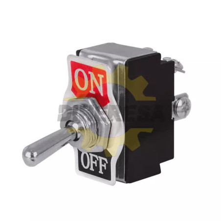 Interruptor De Palanca Via Doble  Unipolar 4 Tornillos