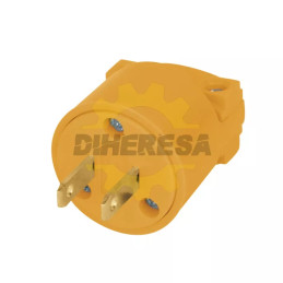 Clavija Polarizada, Abrazadera Plastica