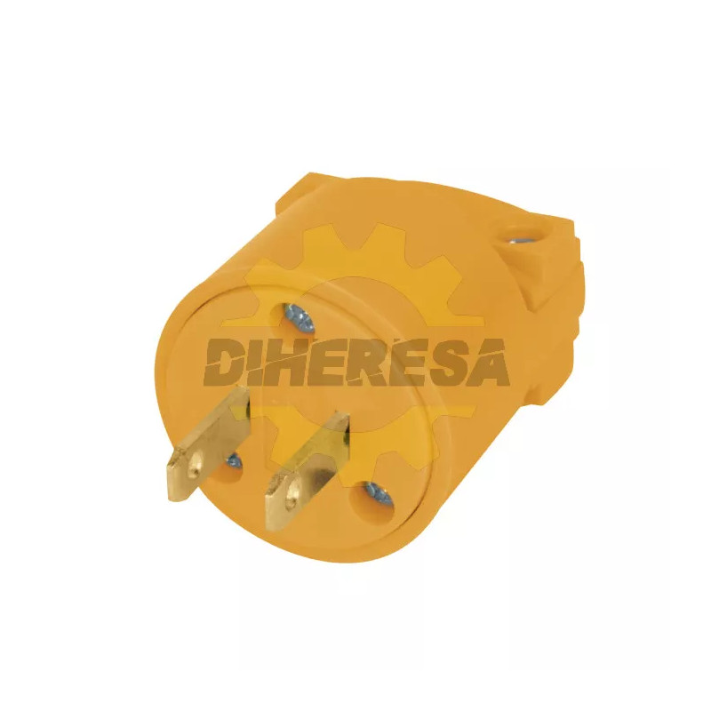 Clavija Polarizada, Abrazadera Plastica