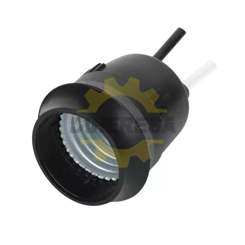 Portalampara De Hule Con Cable