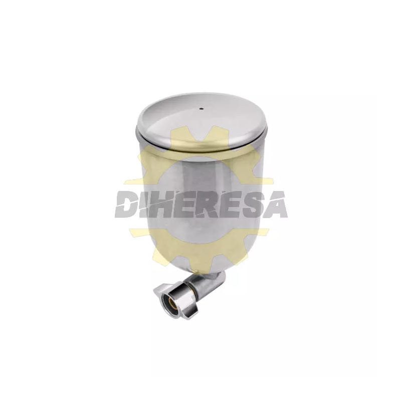 Vaso Giratorio De Alumino 125ml Para Pistola 117654