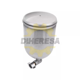 Vaso Giratorio De Aluminio De 400ml Para Pistola 117657