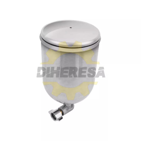 Vaso Giratorio De Aluminio De 400ml Para Pistola 117657