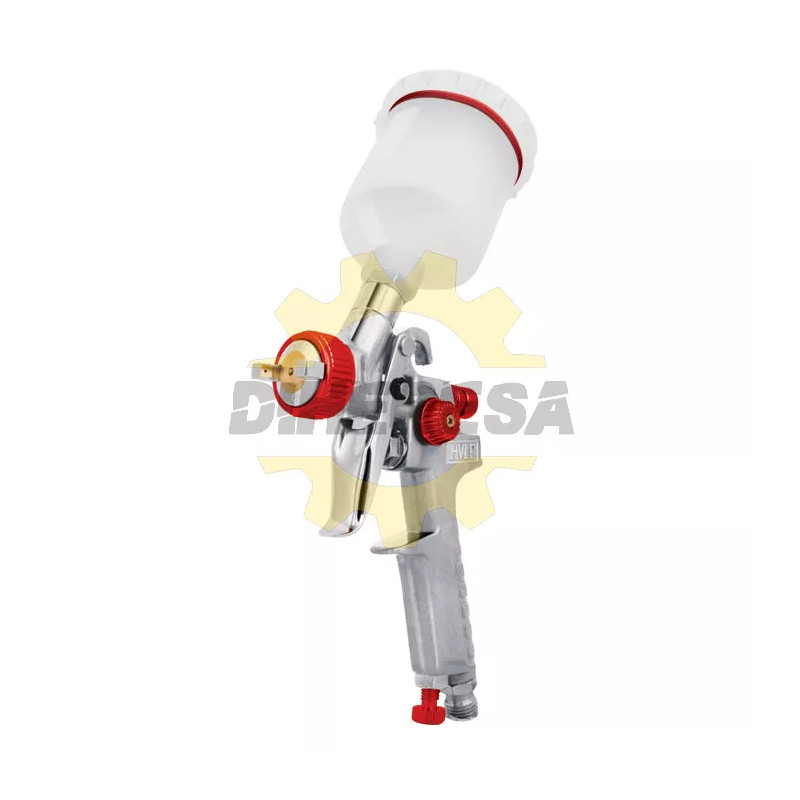 Pistola Gravedad Hvlp Vaso De 125ml