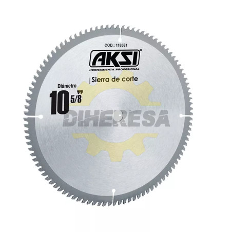 Sierra Circular Para Madera 10", 80 Dientes, Centro 5/8"