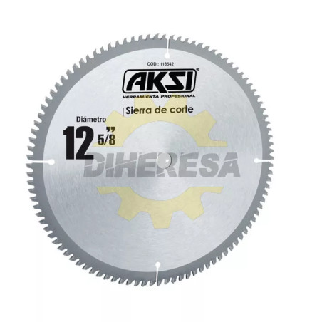 Sierra Circular Para Aluminio 12", 100 Dientes, Centro 5/8"