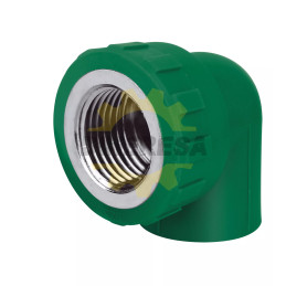 Ppr - Codo 90 Con Rosca Hembra, 3/4" (25mm)
