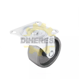 Rodaja Fierro Placa Movil 3" (75mm)