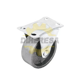 Rodaja Fierro Placa Fija 2" (50mm)