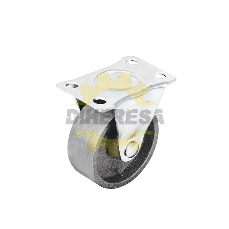 Rodaja Fierro Placa Fija 2 1/2" (65mm)