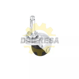 Rodaja Hule Tipo Bola Espiga 1 1/2", Cap. Carga 50 Kg