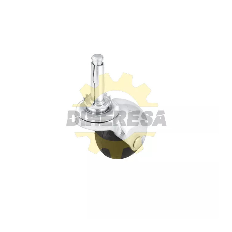 Rodaja Hule Tipo Bola Espiga 2", Cap. Carga 50 Kg